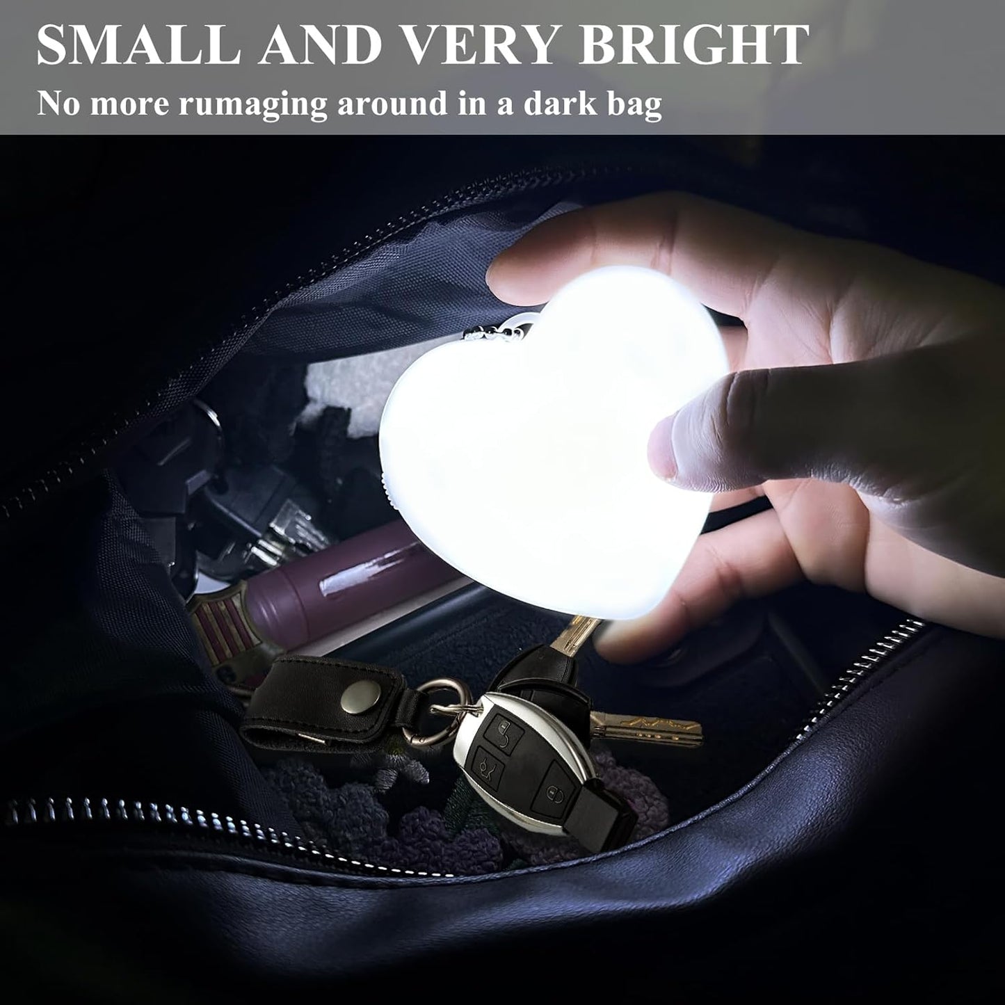 Heart Shape Bag light