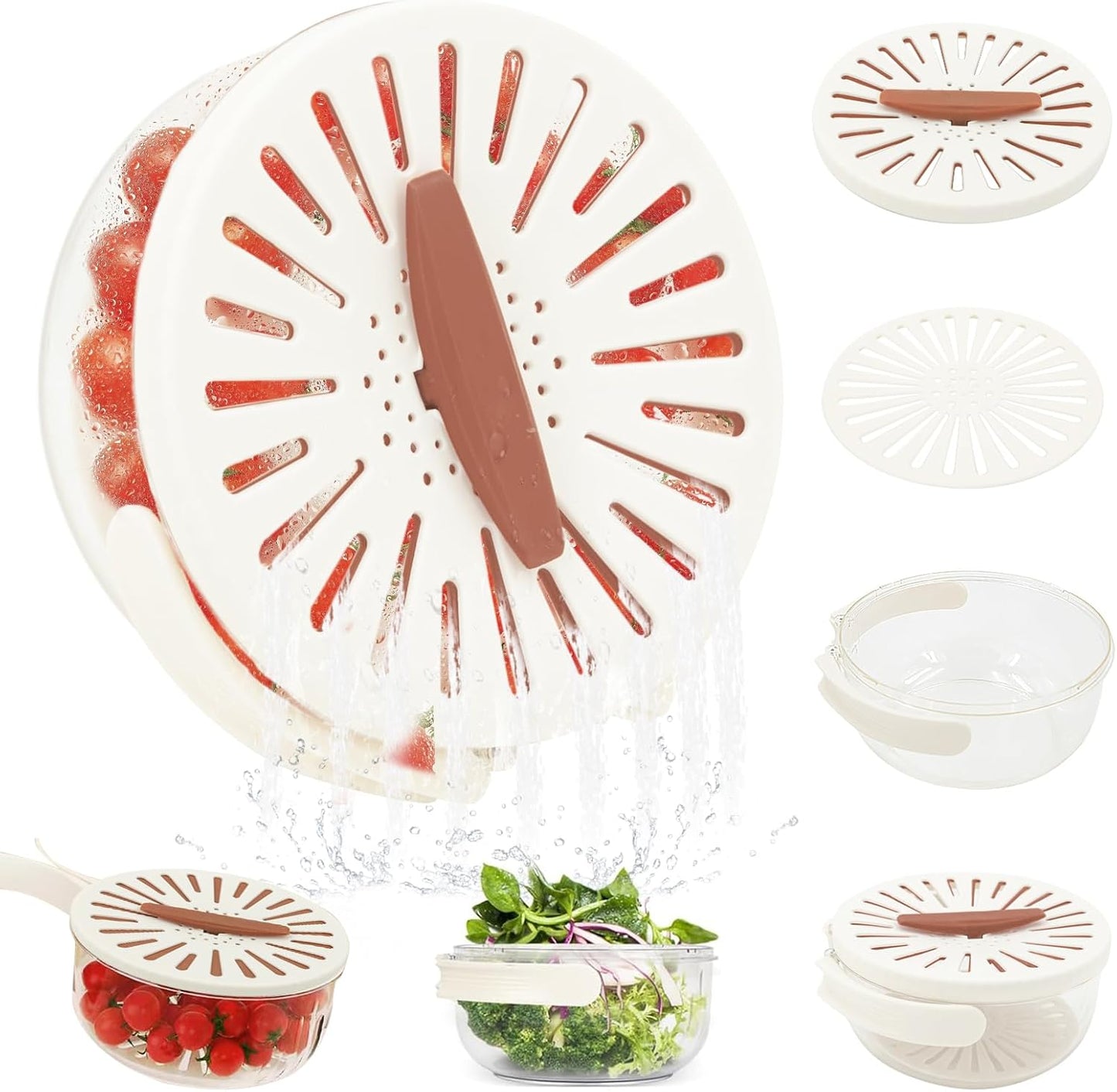 Plastic Foldable Handle Washing Basket with Lid