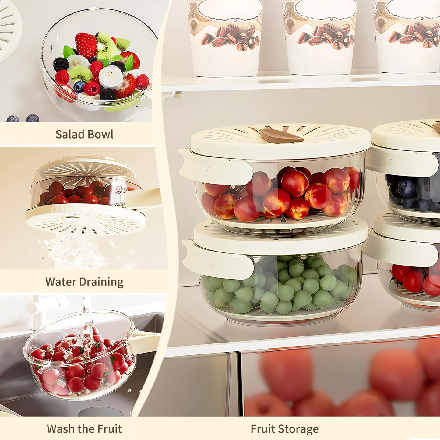 Plastic Foldable Handle Washing Basket with Lid