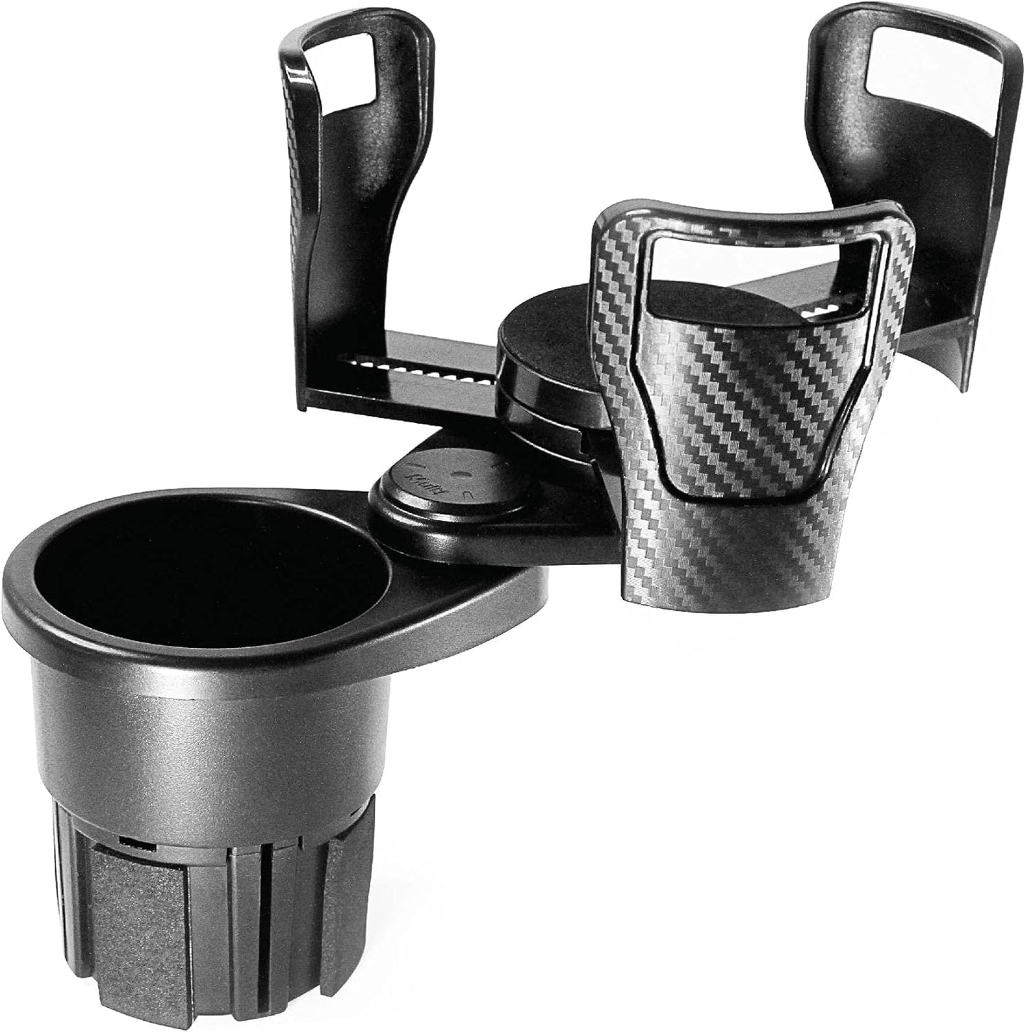 Adjustable Dual Cup Holder & Organizer for Car
