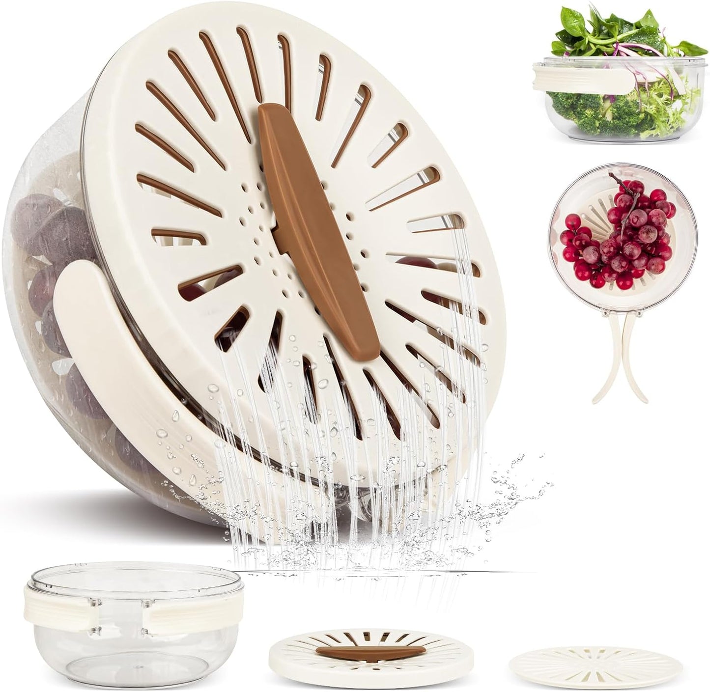 Plastic Foldable Handle Washing Basket with Lid