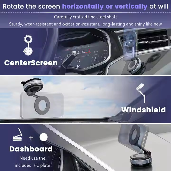 360° Magnetic Car Phone Holder