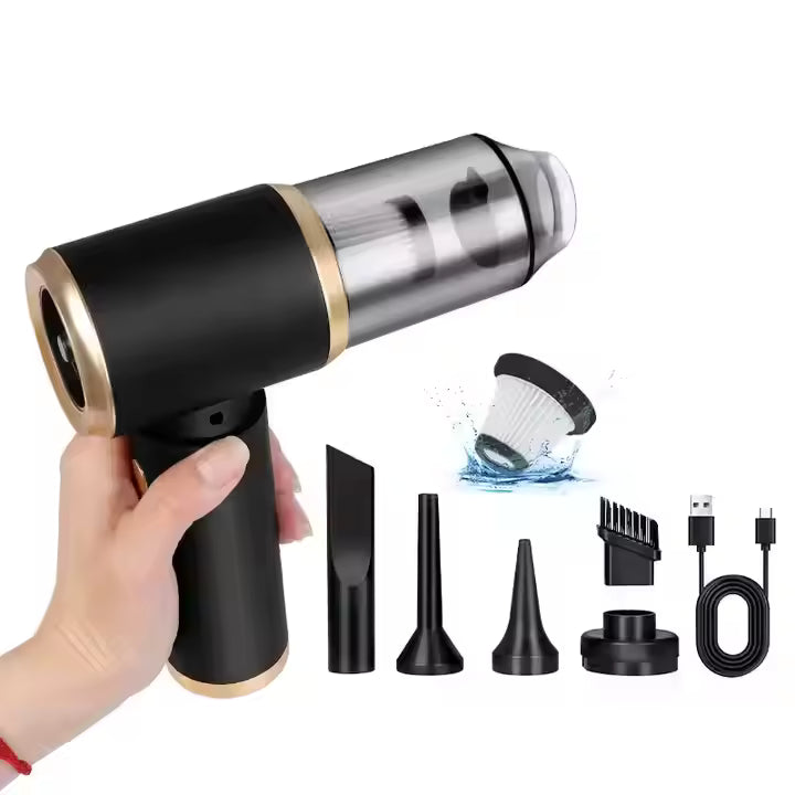 Portable Mini Handheld Vacuum Cleaner – 1200 mAh Rechargeable