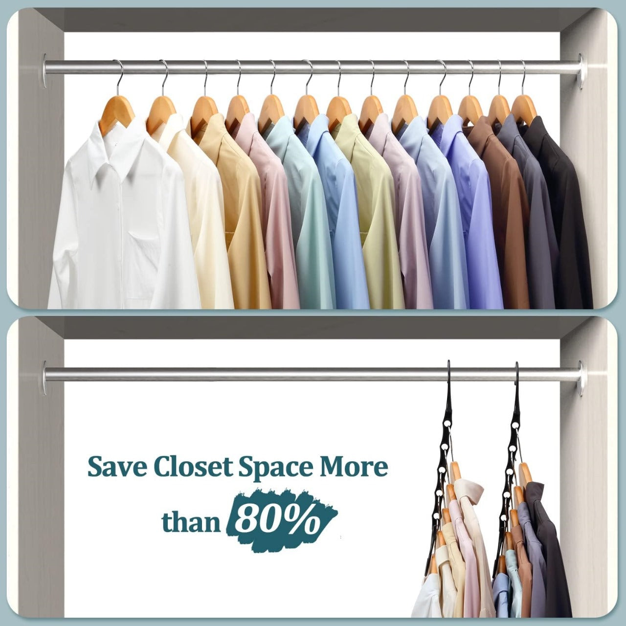 Space Saving Clothes Hangers